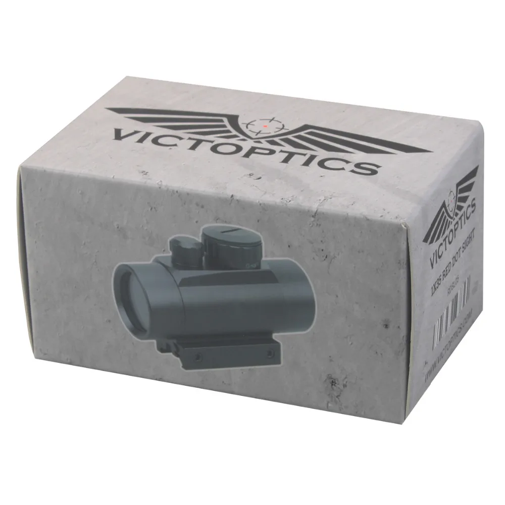 Victoptics 1x35 Красный точка зрения Область с 21 мм Weaver Mount Base