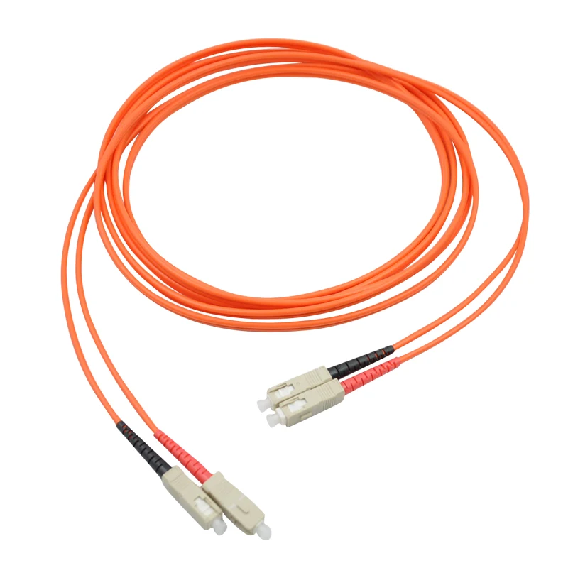 

7 Meters SC-SC Fiber Optic Cable MultiMode Duplex Patch Cord OM1 62.5/125 7M