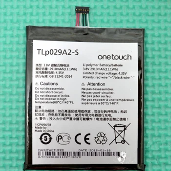 

Rush Sale Limited Stock Retail 2910mAh TLP029A2-S New Replacement Battery For TCL I806 AM-H200 High Quality
