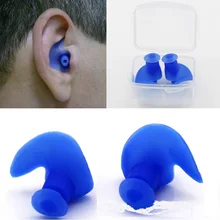 Scorching gross sales Smooth Silicone Swim Waterproof Earplug Nostril Clip Swim Earbuds Surf Swimming Earplugs