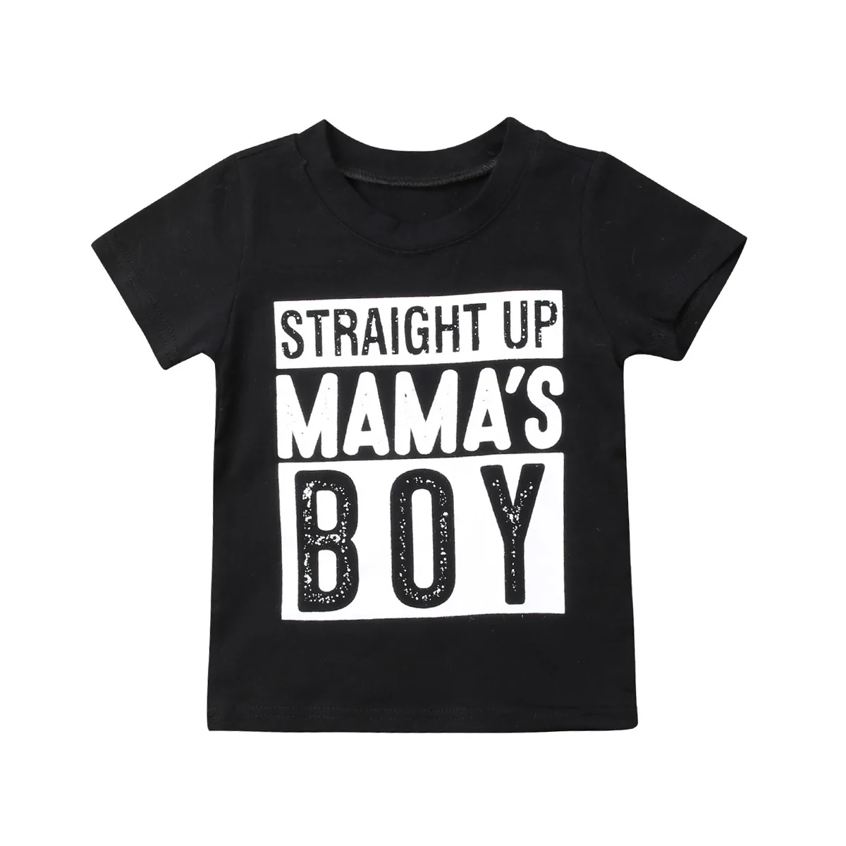 

2019 New MAMAS BOY Kids Baby Boy Summer Cotton T-shirt Casual Short Sleeve Toddler Clothes Tops 1-6T