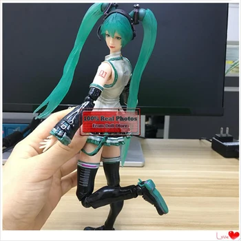 

27cm Japanese anime figure PLAY ARTS Hatsune Miku Action Figure Playarts Nomura tetsuya Toys Collection Model PVC Hatsune Miku