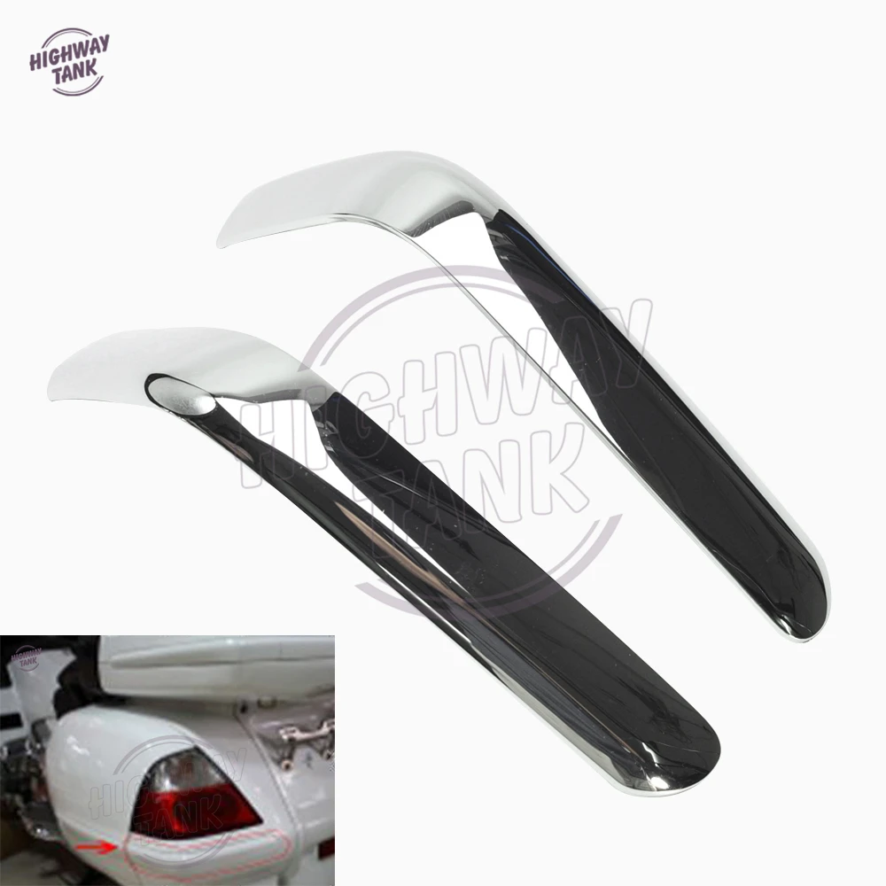 Saddlebag Pannel Decoration Strips for Honda GoldWing GL1800 2001-2011 Chrome Saddlebag Pannel Decoration Strips for Honda GoldWing GL1800 2001-2011 Chrome