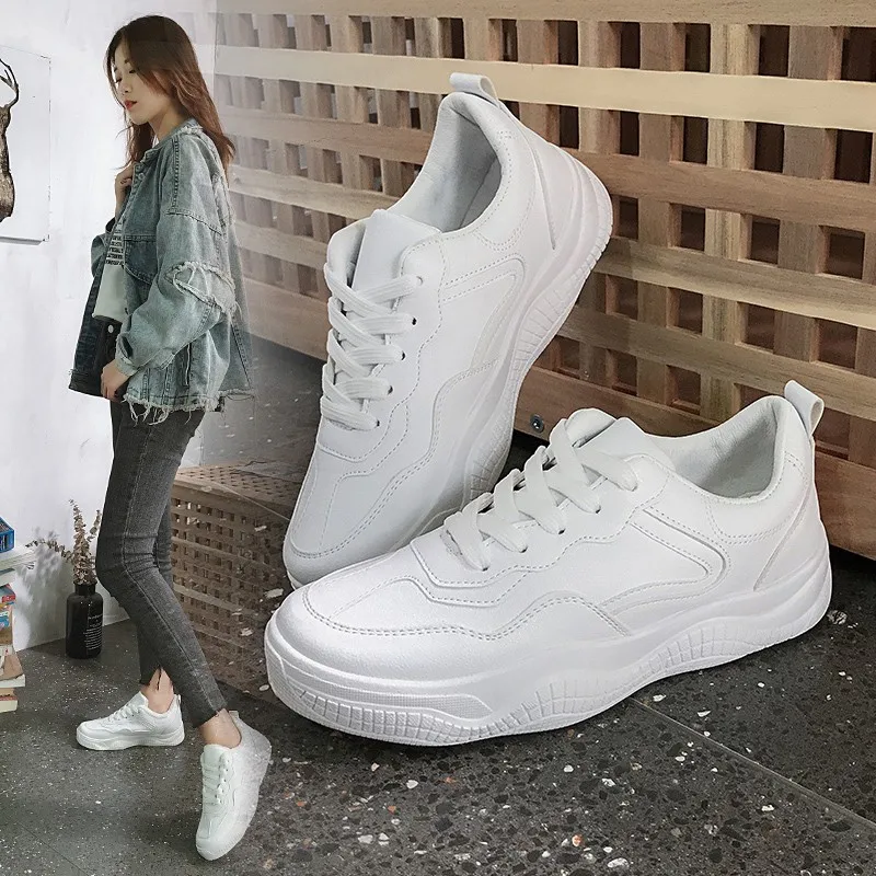 

2018 spring plus velvet white walking shoes warm walking shoes B1Q1-B1Q7