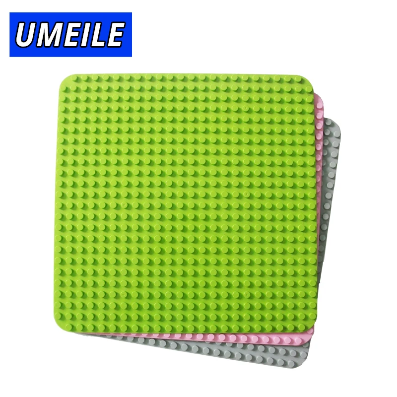 

UMEILE 572 Dot Square Baseplate Building Block 38.4cm*38.4cm Diy Brick Base Plate Kids Toys Compatible With Duplo Gift