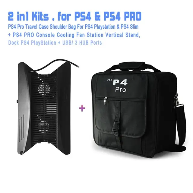 PS4 Pro/Slim Bag Travel Carry Case Protective Shoulder Bag Game