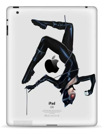 GOOYIYO- DIY планшет частичный стикер виниловая переводная наклейка, имиджевый Бэтмен Эшли Скотт кожа дл Ipad 234 Air Pro 9,7 Mini 7,9