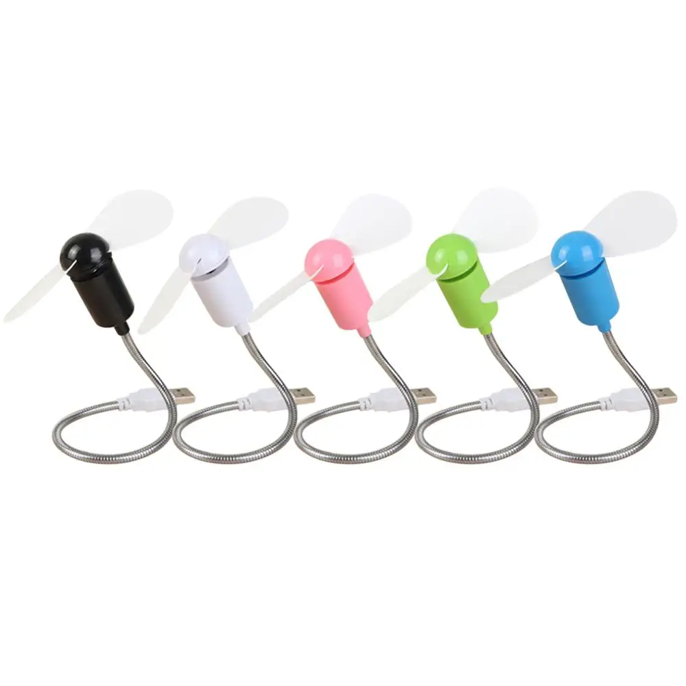 

Portable USB Mini Fan Notebook Desktop Cooling Fan Cooler Flexible Outdoor Air Conditioning Appliances For Computer Power Bank