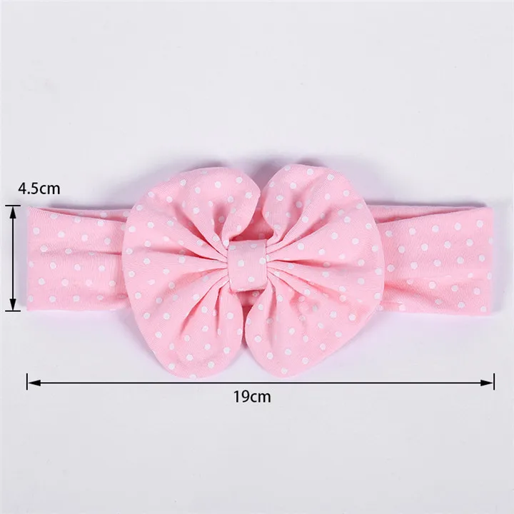 2 Wedding Gifts For Guests Baby Headband Headwear 3pcsSet Gift Box Packed Children Cotton Bowknot Hairband Headwear Party Favors 
