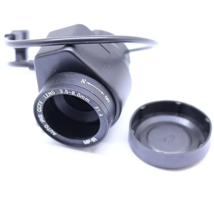 

Varifocal Lens Auto IRIS CCTV Lens 3.5-8.0 MM F 1.4-64 CS lens for Box Security Camera zoom Lens for Surveillance camera