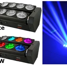 2xLot перемещение головы светодиодный светильник в форме паука светильник 8x10W 4in1 RGBW Led вечерние светильник par DJ светильник ing луч переносное потолочное освещение Точечный светильник