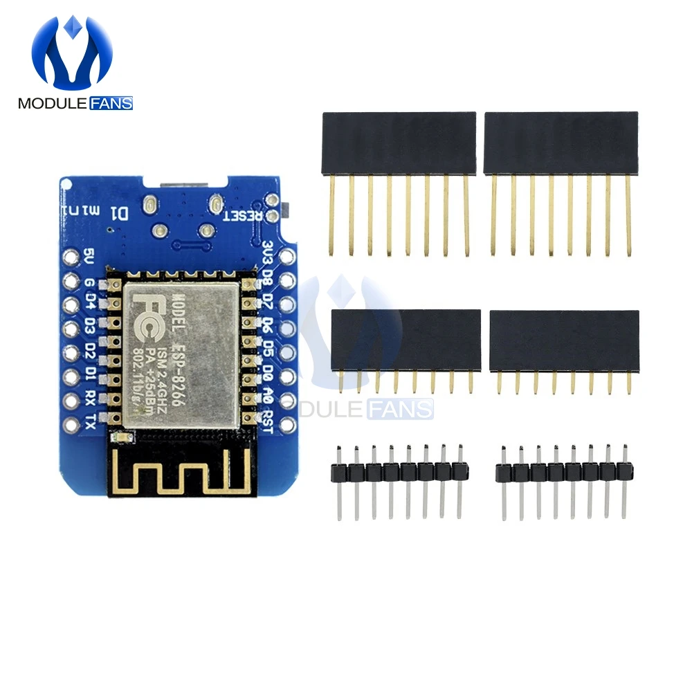 

WeMos D1 Mini 3.3V ESP8266 ESP-12 ESP-12F CH340G CH340 G V2 USB WIFI Development Board D1 Mini NodeMCU IOT Board