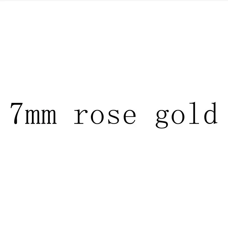 7mm rose gold 4 мм 5 мм 6 мм 7 мм 8 мм розовое золото серебро из нержавеющей стали, открытые соединительные кольца Разъемы Ювелирных изделий DIY аксессуары 500 шт - Цвет: 7mm rose gold