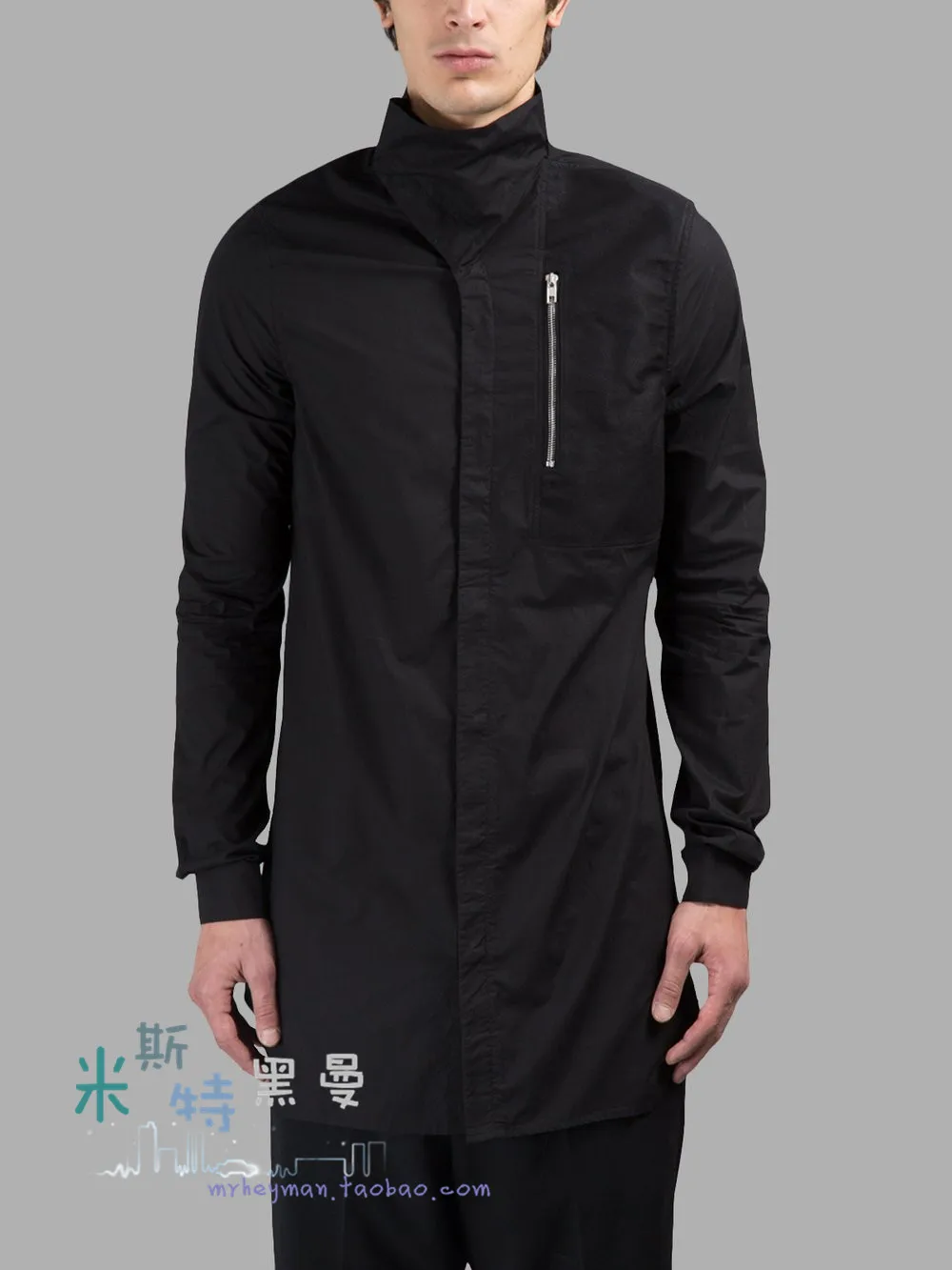 XS-5XL 2017 мужская одежда мода Gd певец костюмы стилист Асимметричная со стоячим