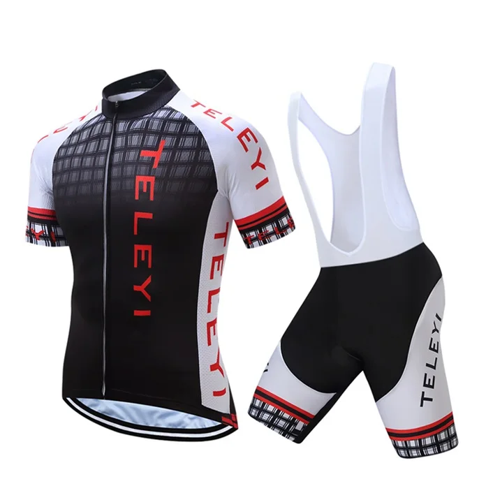 Бренд лето для мужчин's велосипедный спорт одежда Pro Team майки спортивные кофта для велоспорта ciclismo велосипедная форма быстросохнущая полиэстер - Цвет: TELEYI0017