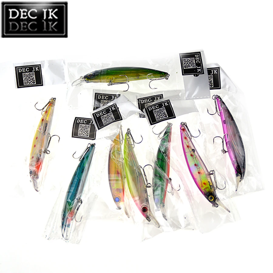 1PCS Suit For Fishing Lure Crankbaits Topwater Swimbait Wobbler Gor Trolling Peche Hook Laser Bait Artificial Lures Saltwater (10) 