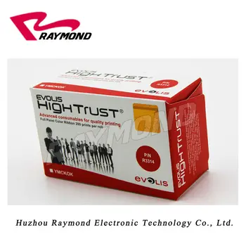 

Original Evolis Dualys 3 Quantum and Securion Card Printer R3314 YMCKOK Color Ribbon - 200 prints