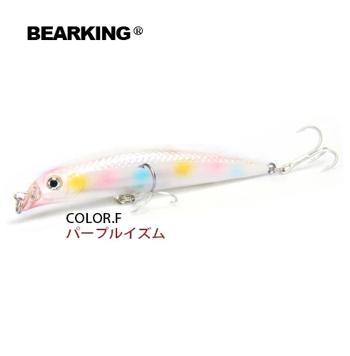 Hot model bearking Retail fishing lures, floating minnow,penceil bait size 90mm 10g,magnet inside,dive 0.5m