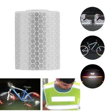 Водонепроницаемый светоотражающие безопасности предупреждающие ленты фильм Стикеры s автомобиля Грузовик Мотоцикл Велоспорт cветоотражающая маркировочная лента 5 см х 3 м