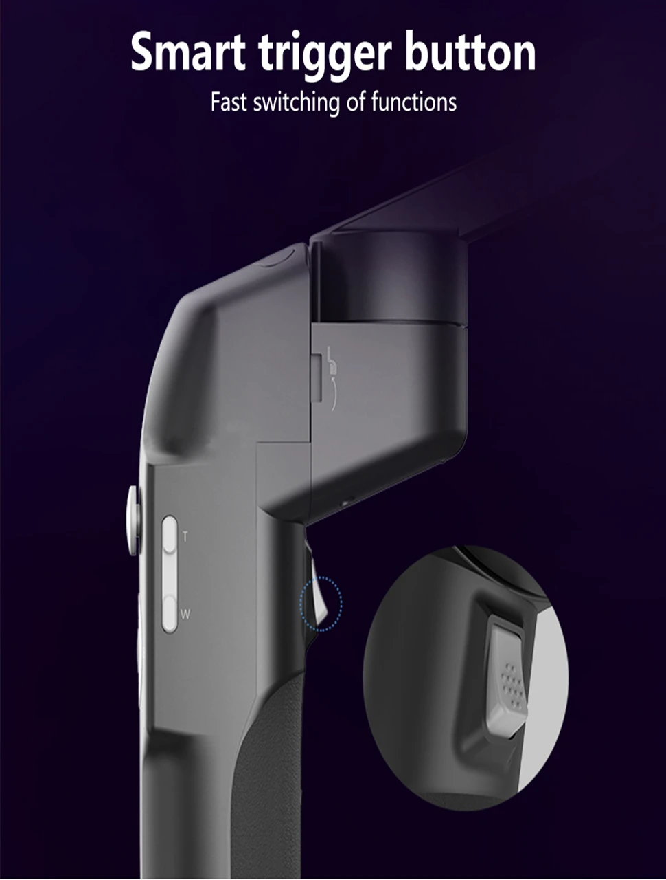 MOZA Mini S складной 3-х осевой ручной шарнирный стабилизатор для камеры для iPhone X samsung S8 huawei P30 смартфона GoPro VS MINI MI гладкой 4