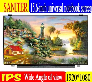 

SANITER Apply to B156HAN01.2 NV156FHM-N43 LTN156HL01 LTN156HL02 LP156WF6, SPB1 72% NTSC FHD 1920x1080 laptop 15.6 inch screen