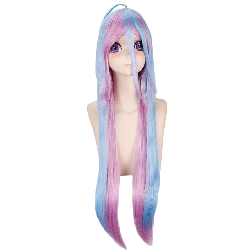 

Anime NO GAME NO LIFE Shiro Wig Cosplay Costume Women Long Synthetic Hair Halloween Party Wigs