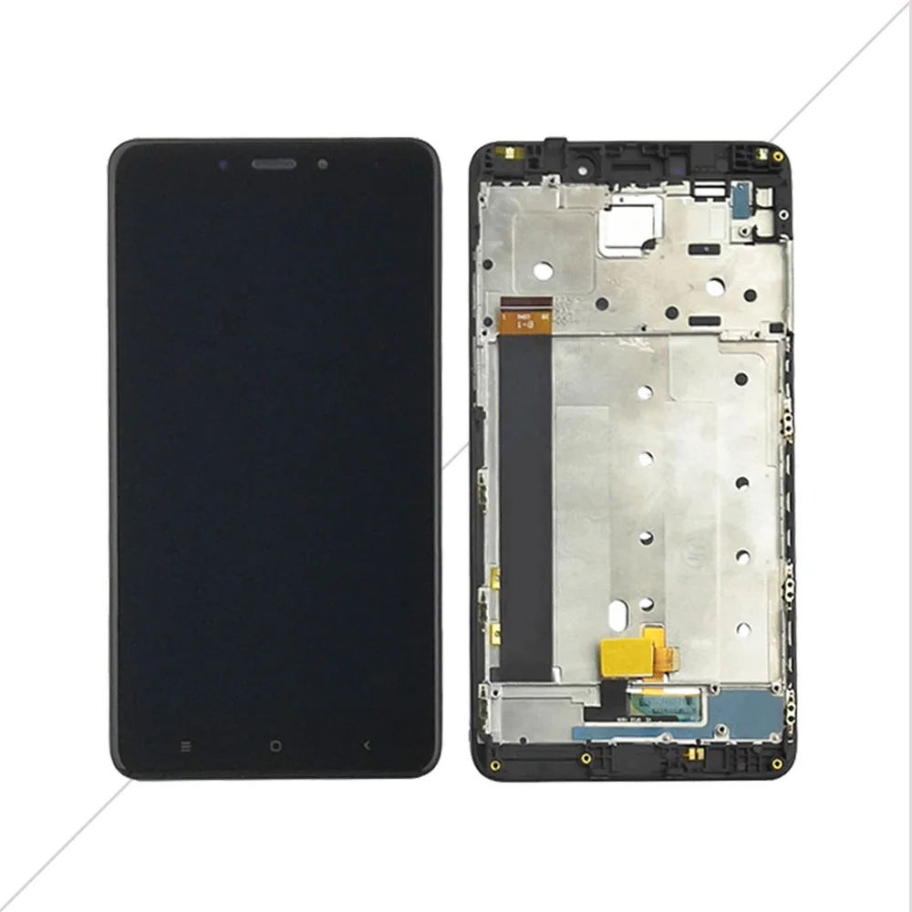 Для Xiaomi Redmi Note 4 ЖК-дисплей и сенсорный экран с рамкой 5,5 дюйма протестированы для Xiaomi Redmi Note 4+ инструменты для MTK Helio X20