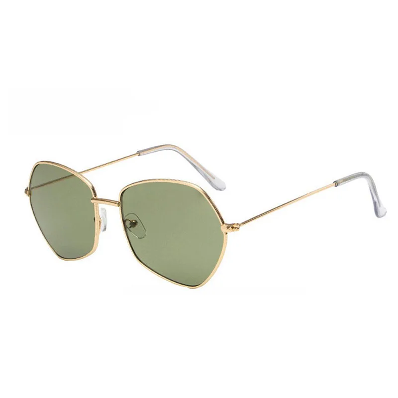 Женские солнцезащитные очки без оправы Gafas De Sol Mujer в форме сердца ночного видения