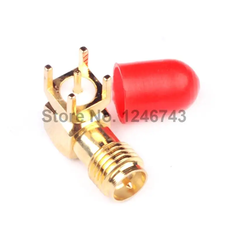 

20PCS Antenna SMA Base Inner Beedle Elbow Horizontal SMA Head SMA Seat Antenna Seat Antenna Connector