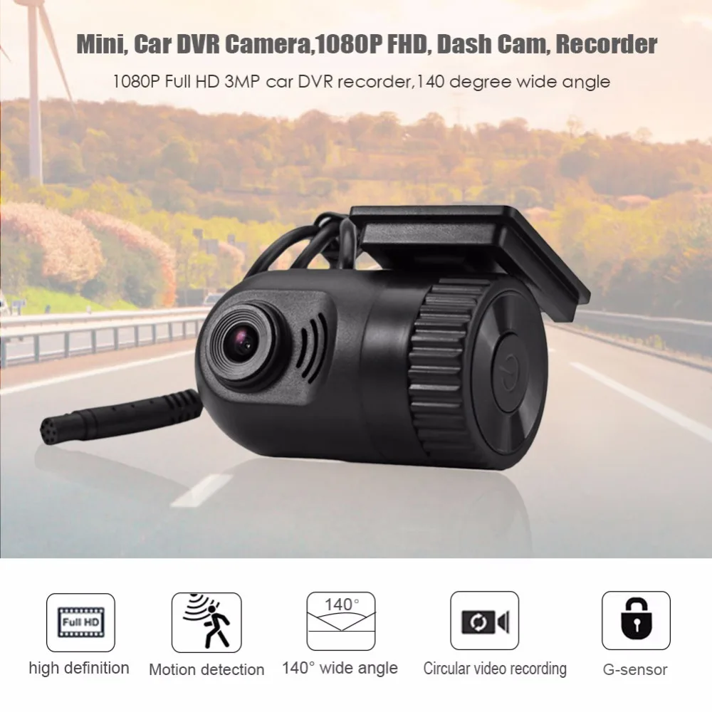 

Mini Car DVR Camera Driving Recorder Novatek 96220 FHD 1080P 140 Degree WDR Dash Cam Video Recorder Auto Registrator Dash Cam