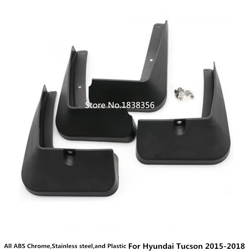 4 шт. пластиковые Брызговики для Hyundai Tucson 2015 2016 2017 2018|mud guard|mud flaps splash guardsmud guards |
