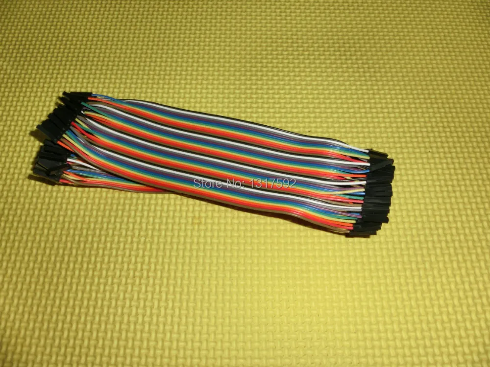 Перемычка для кабеля dupont 400 шт. перемычка линия гнездо 20 см 1P 1P|female to female dupont|dupont cable