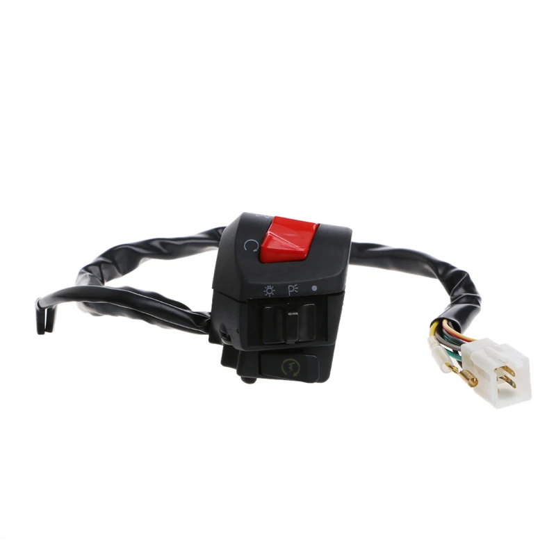 2x motocicleta 22mm manillar cuerno de señal de giro faro interruptor de arranque eléctrico Sistema eléctrico interruptores de motocicleta 2x motocicleta 22mm manillar cuerno de señal de giro faro interruptor de arranque eléctrico Sistema eléctrico interruptores de motocicleta