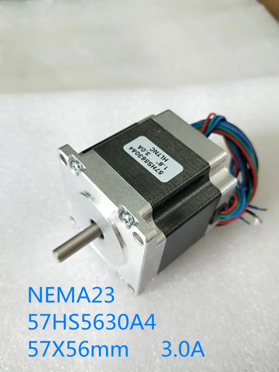 

2pc 57HS5630A4 Nema 23 Stepper Motor 6.35mm/8mm diame+2pc TB6600 Driver CNC Laser Grind Foam Plasma Cut stepper motor driver