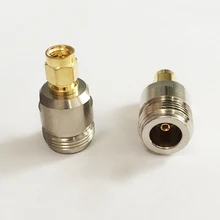 1 шт. N женский разъем SMA штекер RF коаксиальный адаптер конвертер прямой никелированный