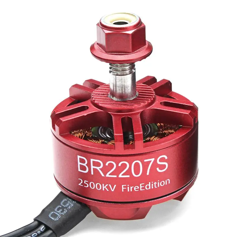 1 шт./2 шт./4 шт. Racerstar 2207 BR2207S Edition 1600KV 2200KV 2500KV 3-6S бесщеточный двигатель для радиоуправляемого дрона рама запасные части Accs