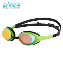 LANE4 очки для плавания плавание очки запатентованная система TriFusion прокладки зеркальные линзы Водонепроницаемые для женщин и мужчин A941