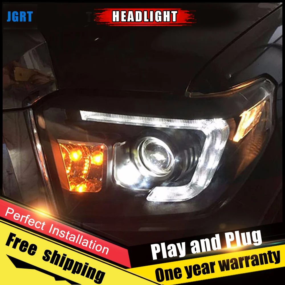 2PCS Car Style LED headlights for Toyota Tundra 09 11 for Tundra head