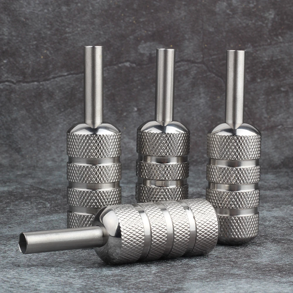 YILONG 1PCS Stainless Steel Tattoo Grip 22MM With Back Stem