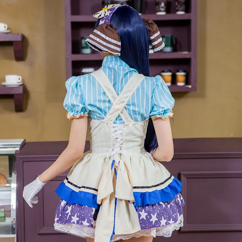Платье принцессы Белль Love Live для взрослых Tojo Nozomi костюмы японского аниме милое