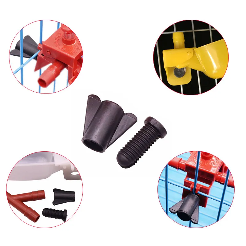 

Chicken Tools 50 pcs Screw Or Screw nut OR Mixing Cage Water drinker Installed and Fixed Pet Farm Animal Cages Accessories
