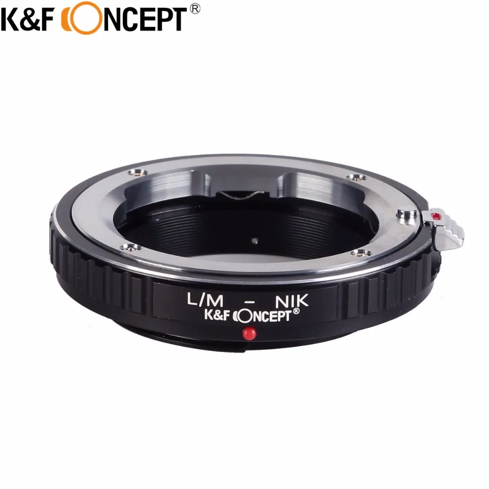 K &amp F CONCEPT Lens Adapter L/M-Nikon Mount Ring of Metal для Leica M to for Nikon Camera Body | Электроника