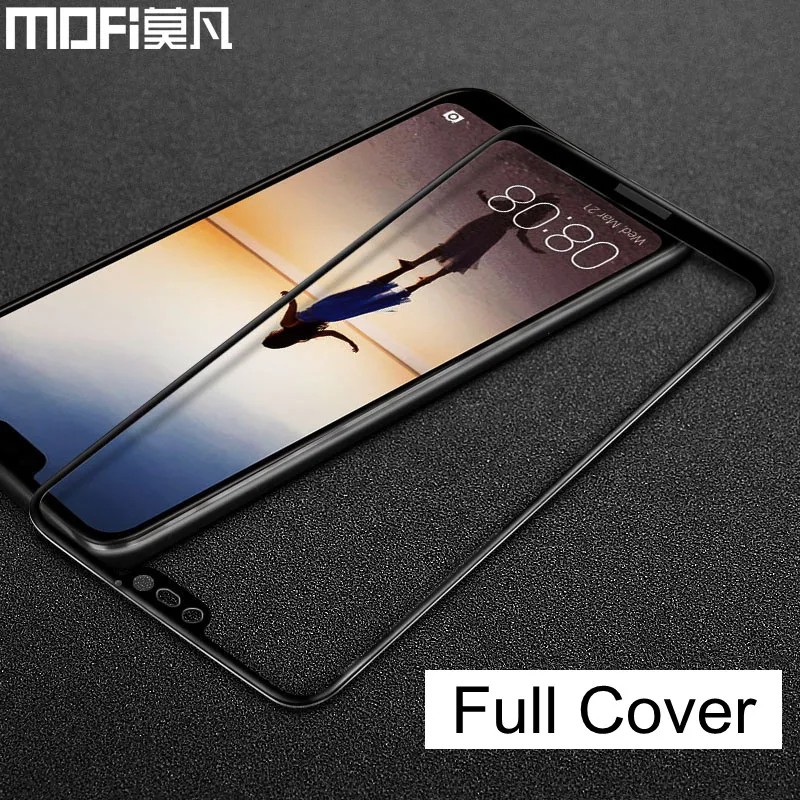 Для Huawei P20 Lite стекло защита экрана полное покрытие пленка Передняя MOFi Оригинал