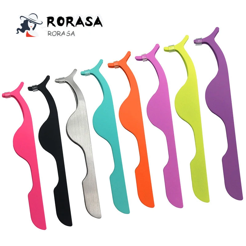 1pc Eyelash Tweezers Professional Beauty Makeup Tweezers Colorful Eye Lash Make Up Accessories Tools Kit Makeup Professional 1pc Eyelash Tweezers Professional Beauty Makeup Tweezers Colorful Eye Lash Make Up Accessories Tools Kit Makeup Professional