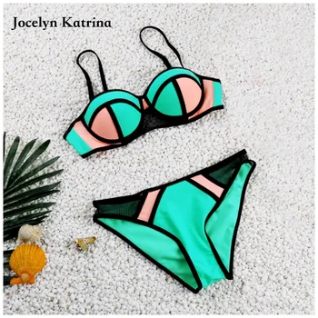 

2017 Sexy Cross Brazilian Bikinis Women Swimwear Swimsuit Push Up Bikini Set Halter Top Beach Bathing Suits Swim Wear