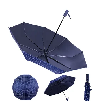 

2018 Manual/Automatic Umbrella Rain Woman Large Business Umbrella For Man Anti- UV Women Parasol Windproof Folding Umbrellas