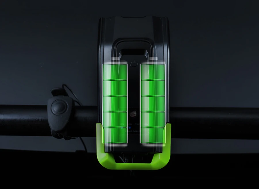 4000 мА/ч велосипедный светильник-вспышка, индукционный велосипедный передний светильник, перезаряжаемый через USB, умный головной светильник с рогом, светодиодный светильник для велосипеда+ Задняя лампа