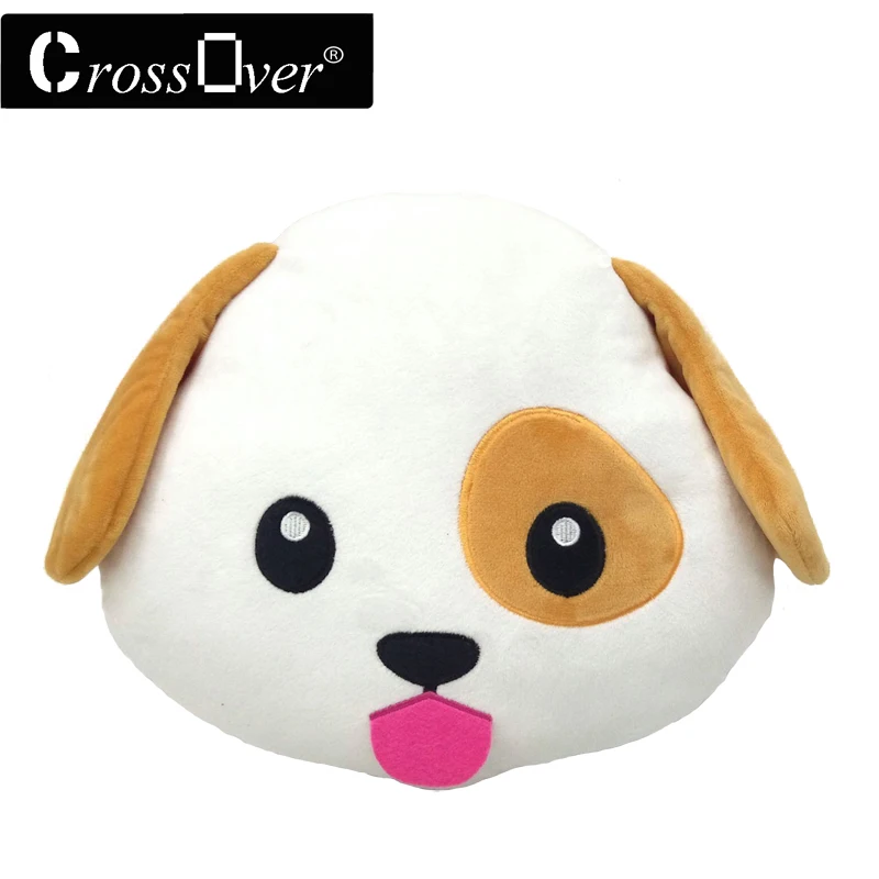 Рождественское украшение новая собака щенок cojines Emoji Подушка с эмодзи coussin almofada