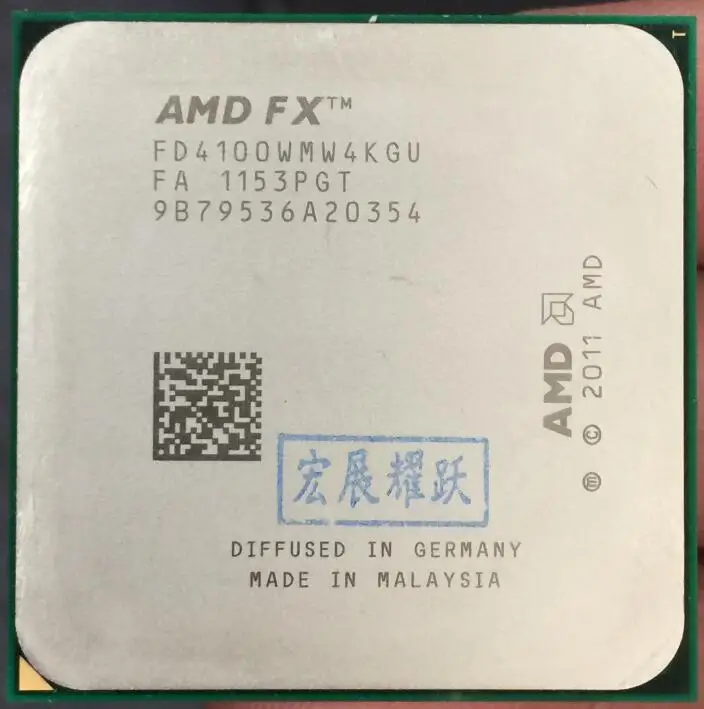 AMD FX-Series FX-4100 четырехъядерный процессор AMD FX 4100 AM3+ CPU FX4100 FX 4100