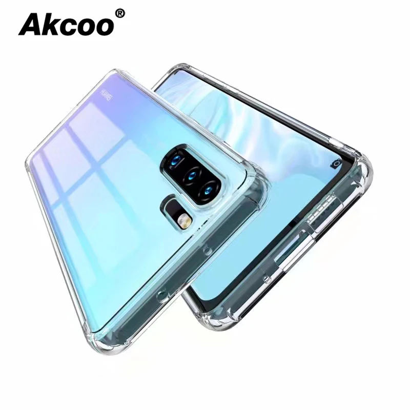 

Akcoo P30 Pro case with Anti-Scratch Reinforced Corner Protection Bumper for Huawei P30 Mate 20 lite Nova 3e Rugged Cover case